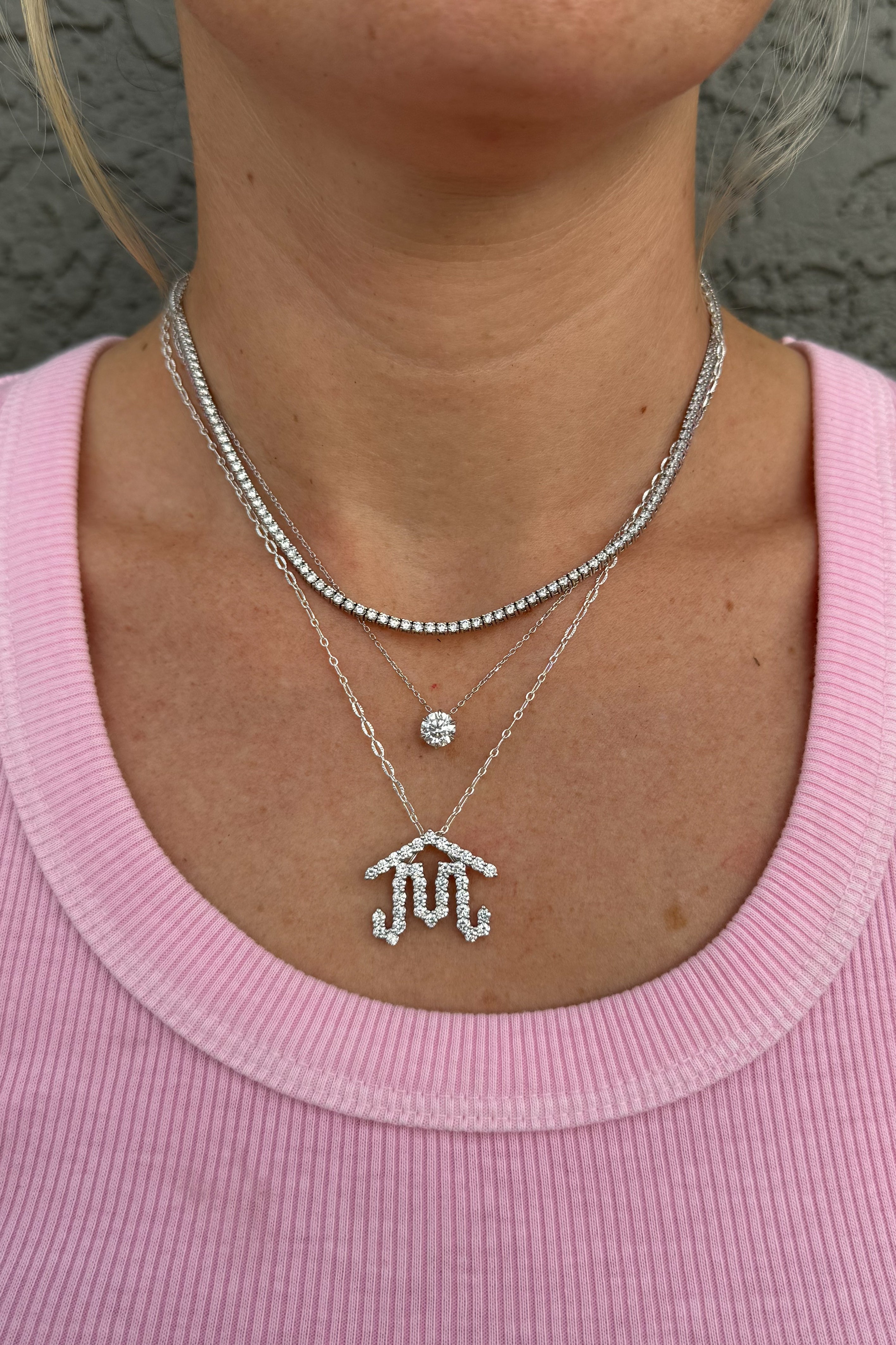 Custom Ranch Brand Diamond Necklace - DESIGN DEPOSIT ONLY