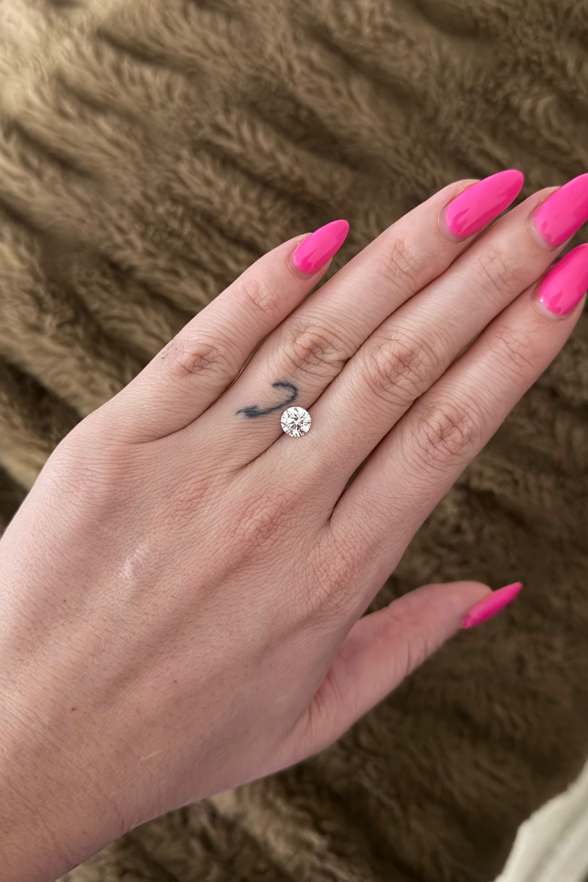 1.17 Carat Round Brilliant - Lab Diamond