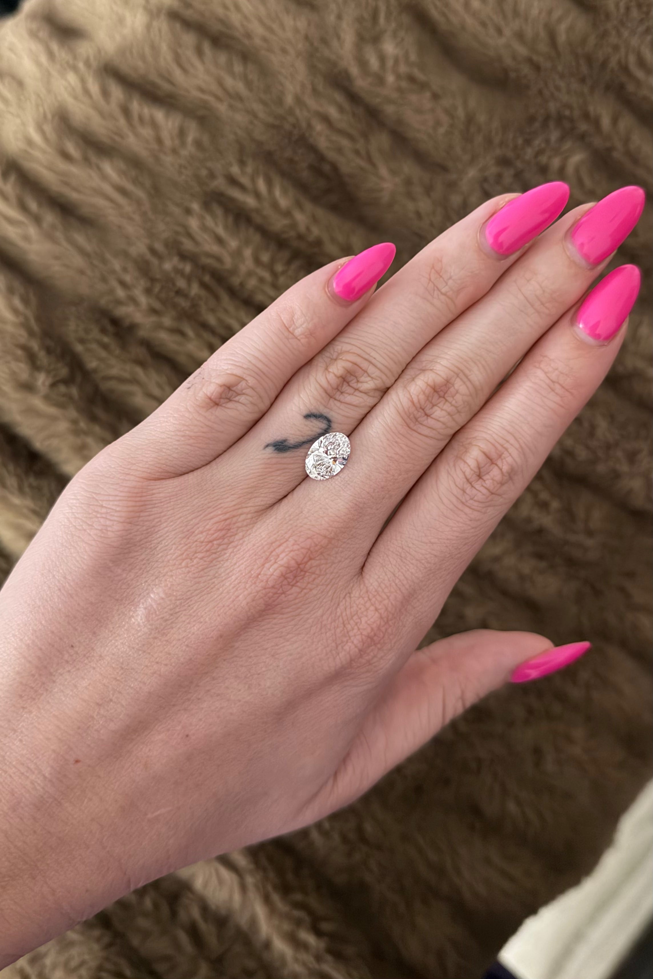 2.58 Carat Oval Brilliant - Lab Diamond