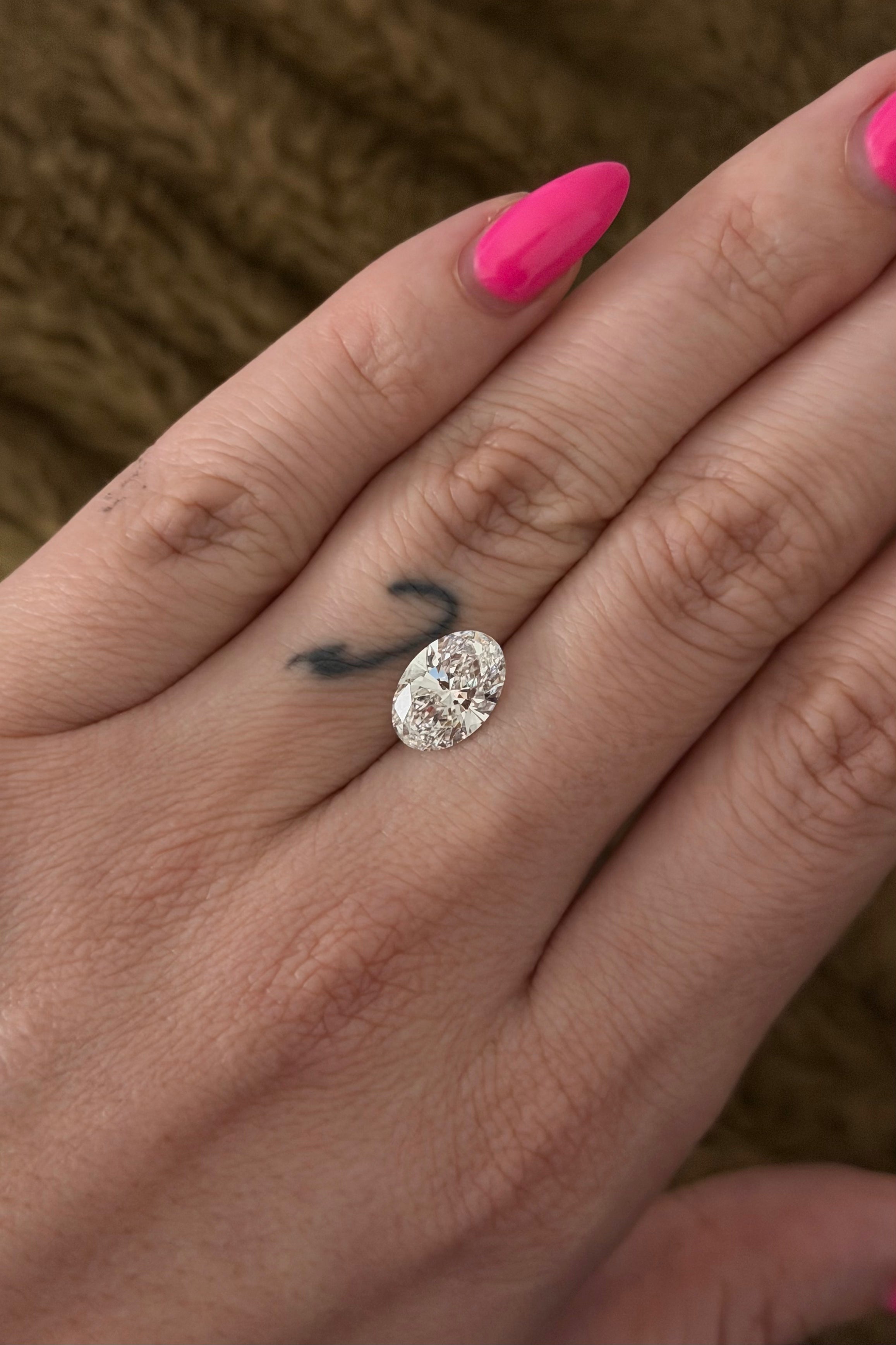 2.58 Carat Oval Brilliant - Lab Diamond