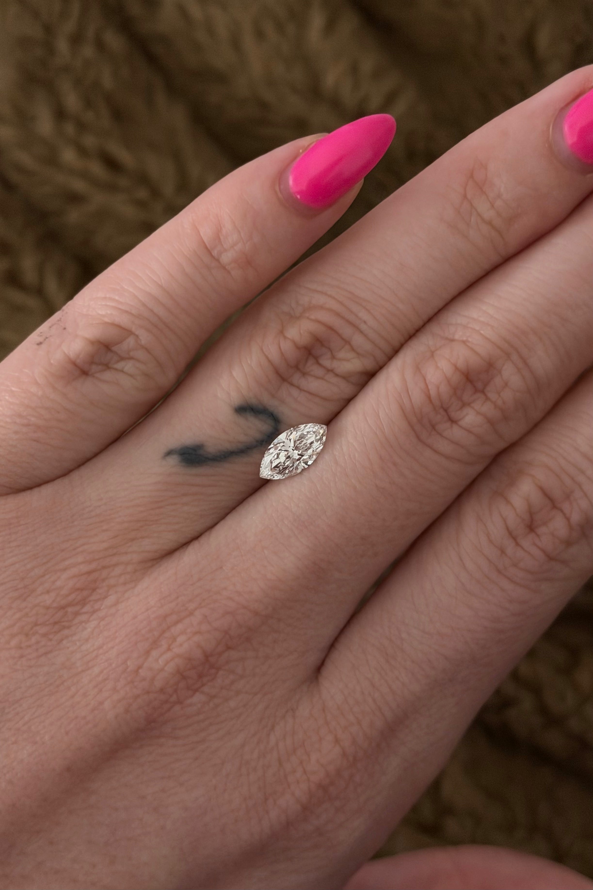 1.00 Carat Marquise - Lab Diamond